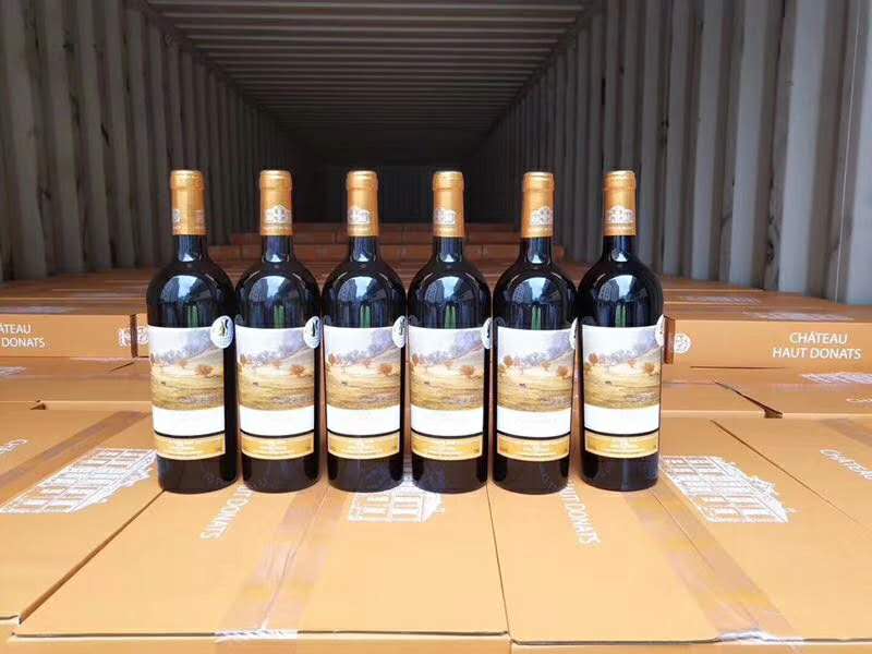 Import wine customs inspection