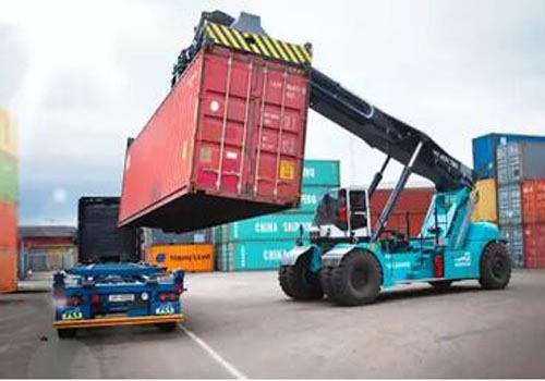 国际物流货物进口到香港码头装卸