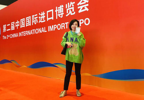 Hengbang international logistics participated in the import expo
